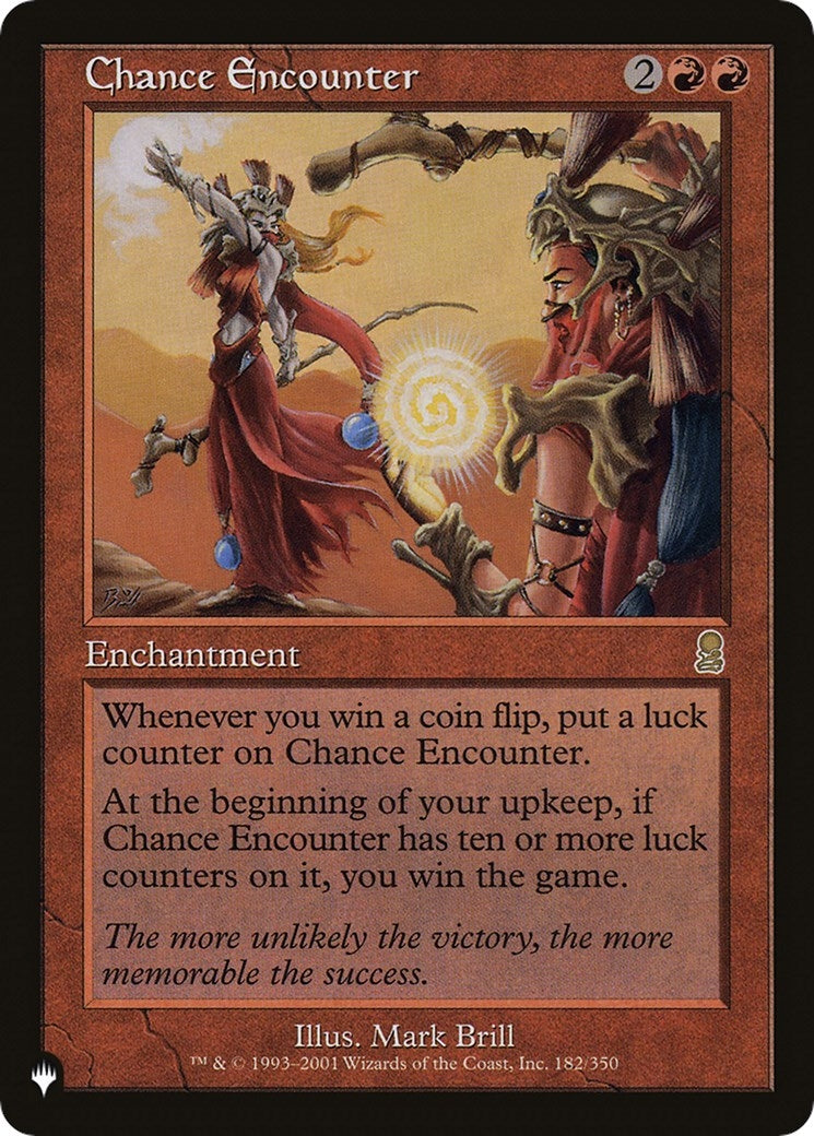 Image for Chance Encounter (The List Reprints) (182) - Magic: The Gathering