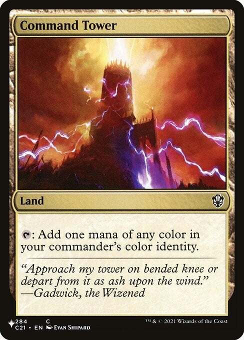 Image for Command Tower (C21) (The List Reprints) (284) - Magic: The Gathering