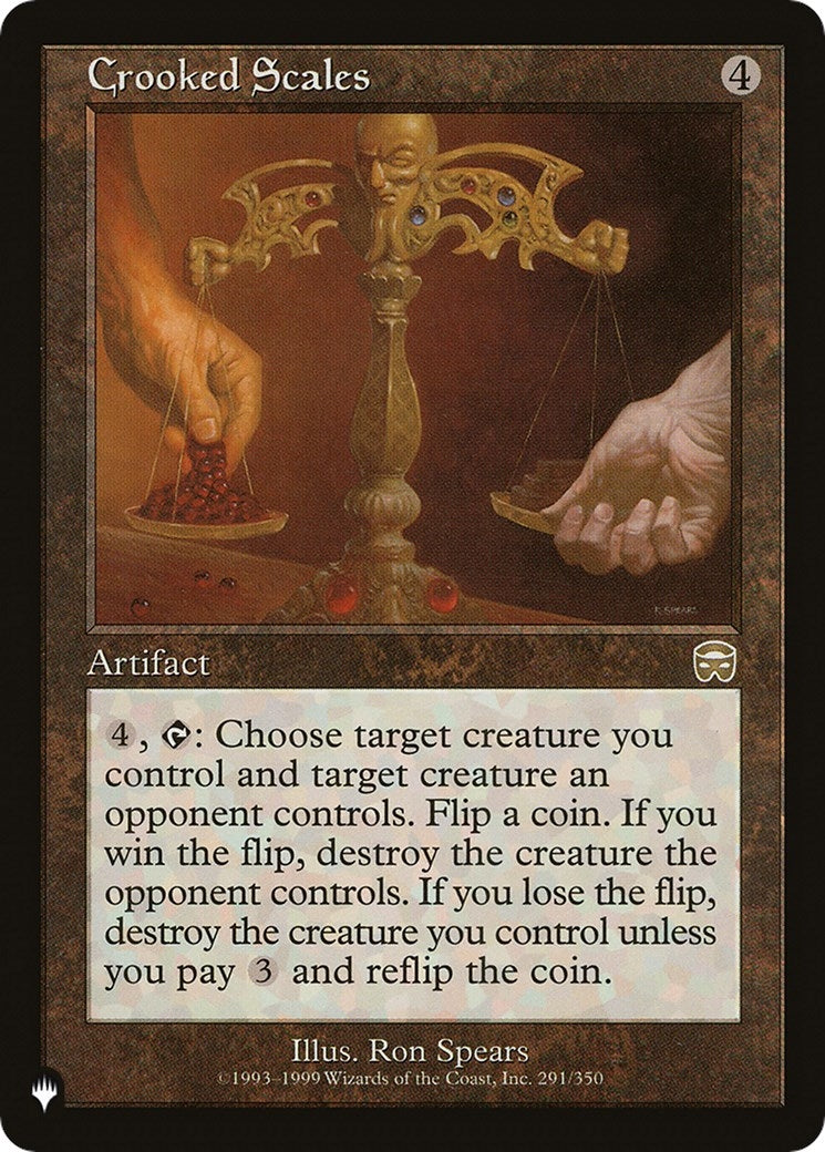 Image for Crooked Scales (The List Reprints) (291) - Magic: The Gathering