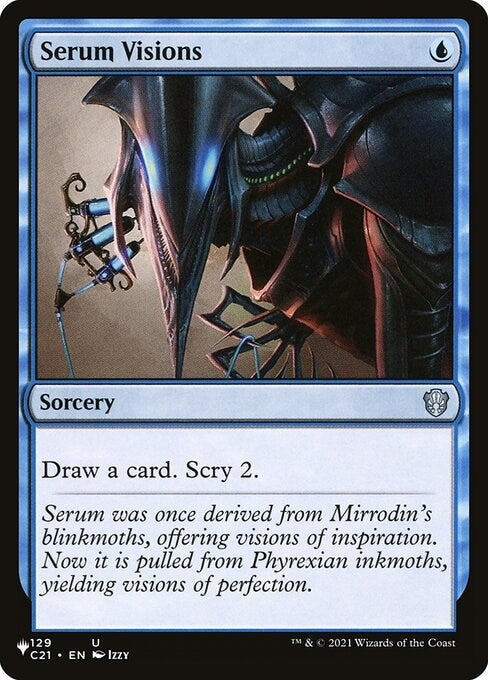 Image for Serum Visions (The List Reprints) (129) - Magic: The Gathering