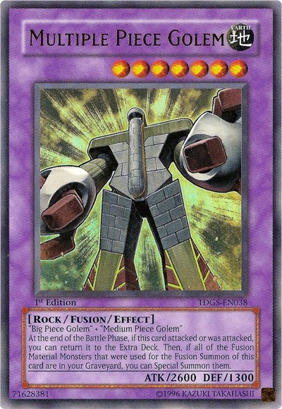 Image for Multiple Piece Golem (The Duelist Genesis) (TDGS-EN038) - YuGiOh