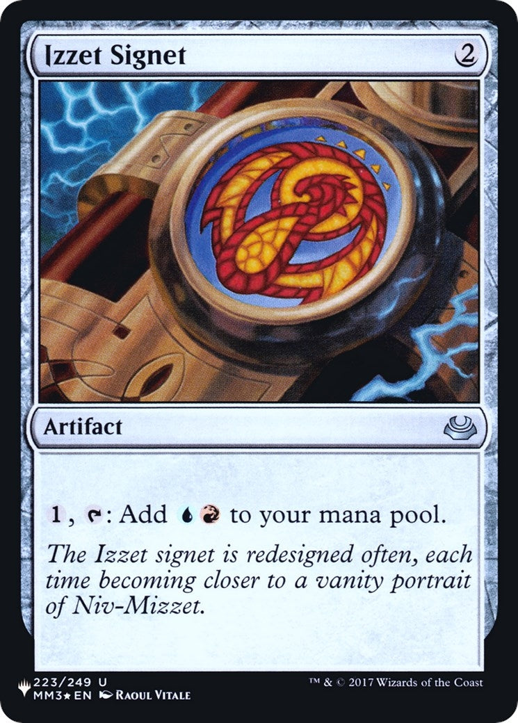 Image for Izzet Signet (The List Reprints) (223) - Magic: The Gathering
