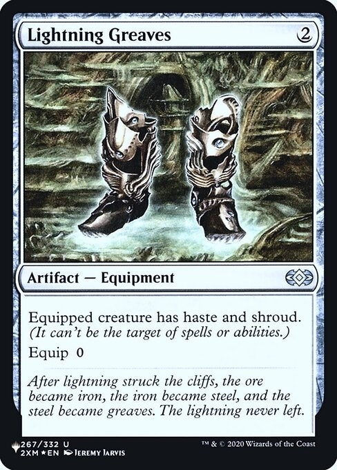 Image for Lightning Greaves (2XM) (The List Reprints) (267) - Magic: The Gathering
