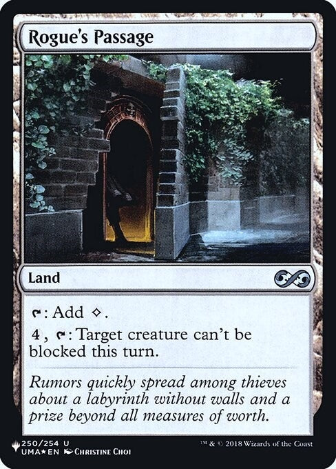 Image for Rogue's Passage (UMA) (The List Reprints) (250) - Magic: The Gathering