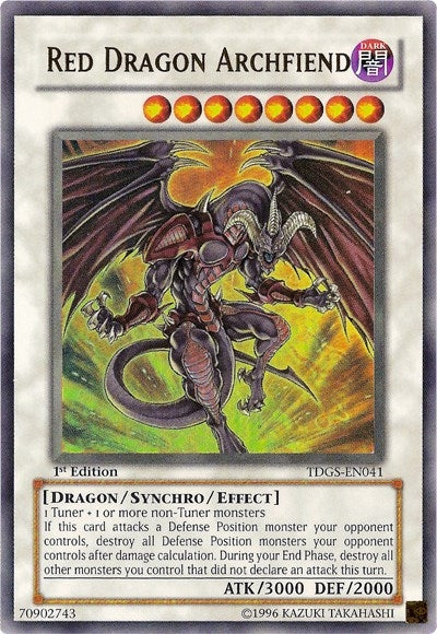 Image for Red Dragon Archfiend (The Duelist Genesis) (TDGS-EN041) - YuGiOh