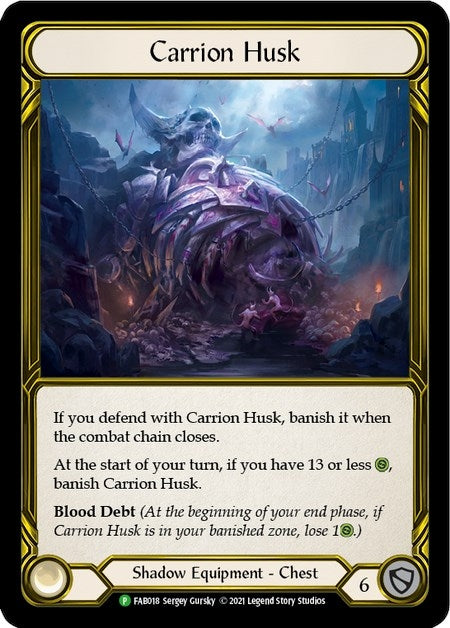 Image for Carrion Husk (Golden) - FAB018 (Flesh and Blood: Promo Cards) (FAB018) - Flesh and Blood TCG
