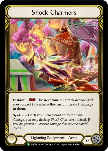 Image for Shock Charmers (Golden) - FAB054 (Flesh and Blood: Promo Cards) (FAB054) - Flesh and Blood TCG