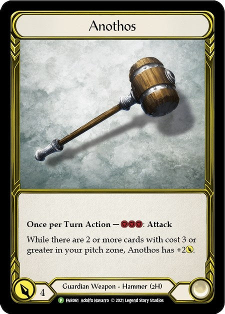 Image for Anothos (Golden) - FAB061 (Flesh and Blood: Promo Cards) (FAB061) - Flesh and Blood TCG