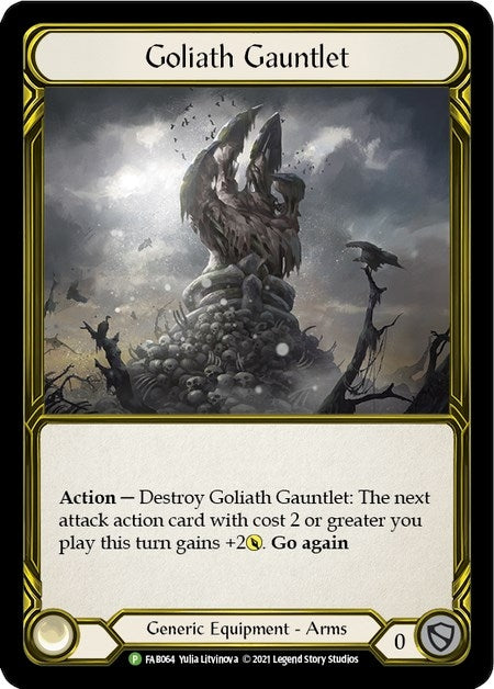 Image for Goliath Gauntlet (Golden) - FAB064 (Flesh and Blood: Promo Cards) (FAB064) - Flesh and Blood TCG
