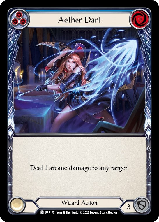 Image for Aether Dart (Blue) (Uprising) (UPR175) - Flesh and Blood TCG