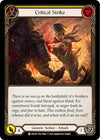 Image for Critical Strike (Yellow) (Uprising) (UPR207) - Flesh and Blood TCG