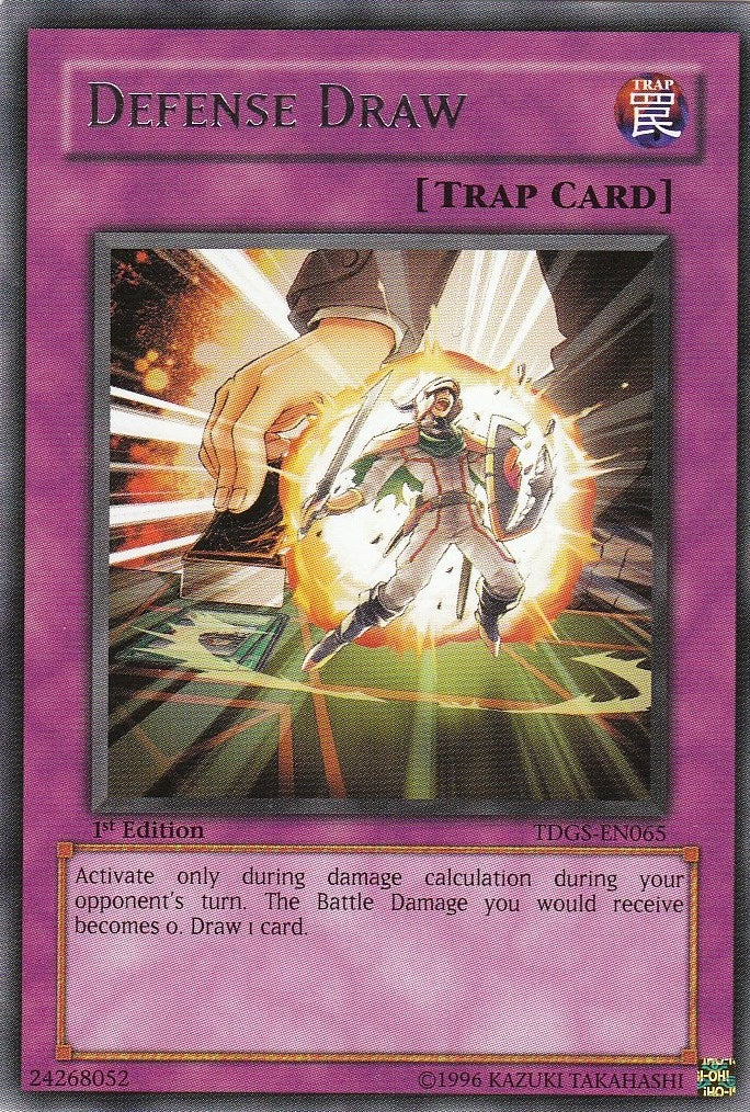 Image for Defense Draw (The Duelist Genesis) (TDGS-EN065) - YuGiOh