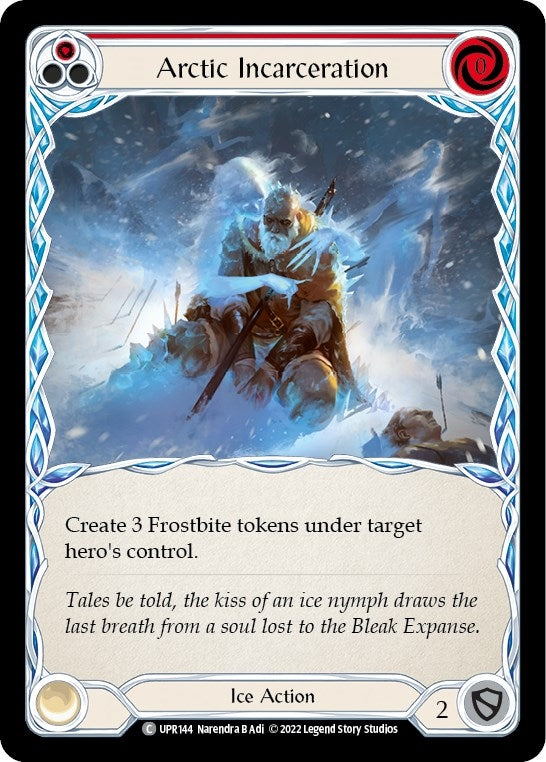 Image for Arctic Incarceration (Red) (Uprising) (UPR144) - Flesh and Blood TCG