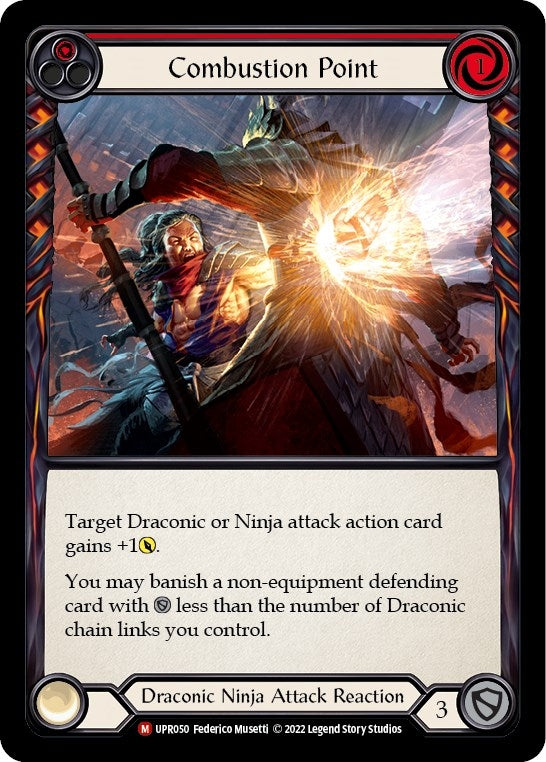 Image for Combustion Point (Uprising) (UPR050) - Flesh and Blood TCG