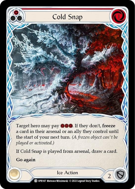 Image for Cold Snap (Red) (Uprising) (UPR147) - Flesh and Blood TCG