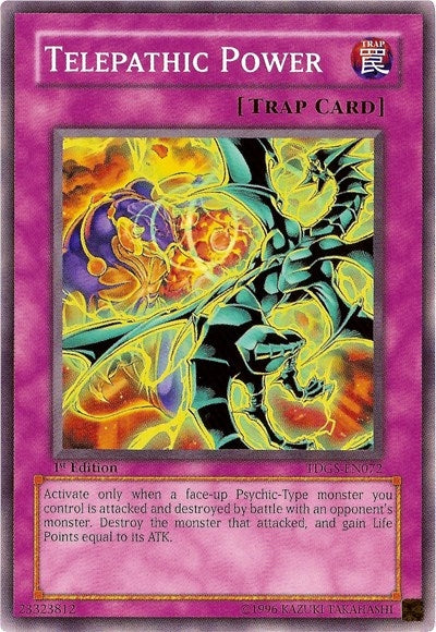 Image for Telepathic Power (The Duelist Genesis) (TDGS-EN072) - YuGiOh
