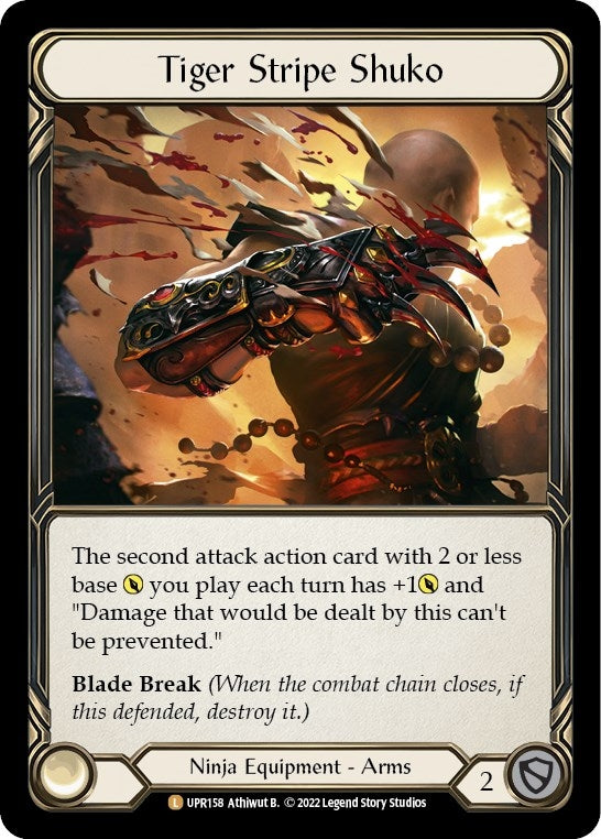 Image for Tiger Stripe Shuko (Uprising) (UPR158) - Flesh and Blood TCG