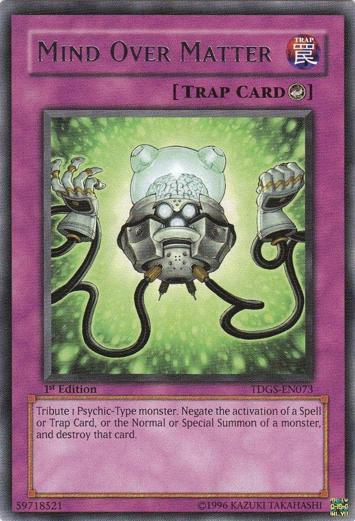 Image for Mind Over Matter (The Duelist Genesis) (TDGS-EN073) - YuGiOh