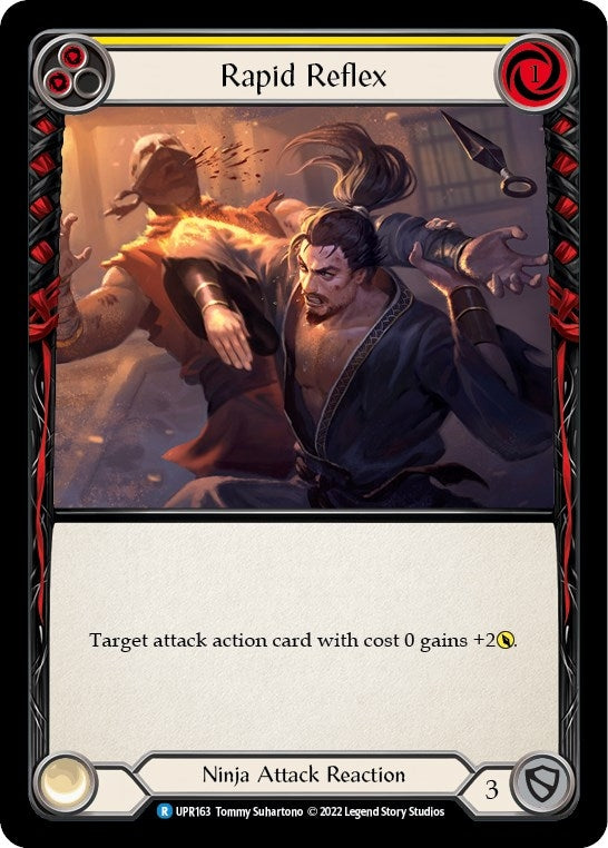 Image for Rapid Reflex (Yellow) (Uprising) (UPR163) - Flesh and Blood TCG
