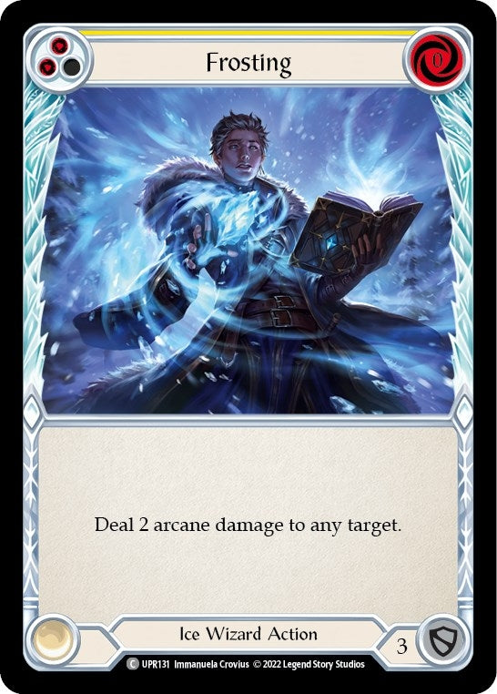 Image for Frosting (Yellow) (Uprising) (UPR131) - Flesh and Blood TCG
