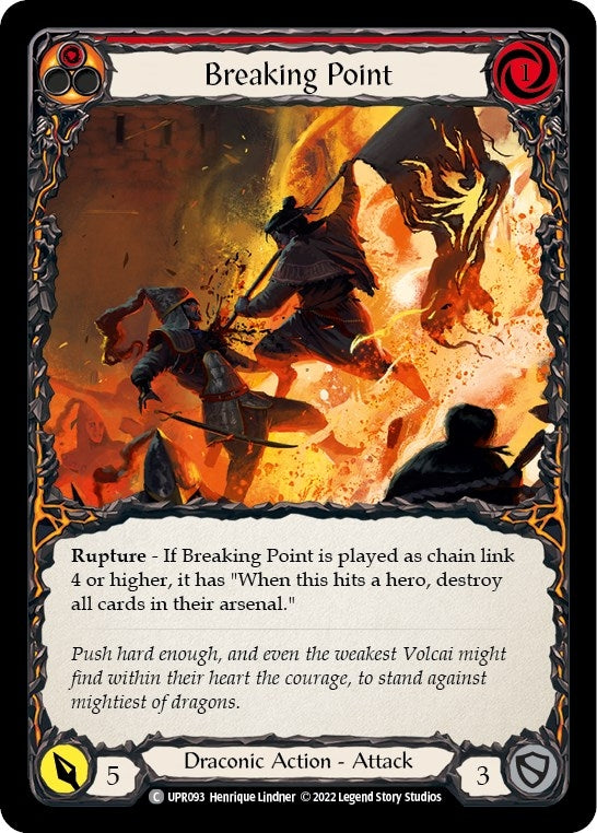 Image for Breaking Point (Uprising) (UPR093) - Flesh and Blood TCG