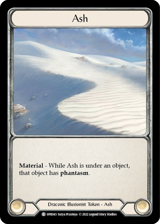 Image for Ash (Cold Foil) // Aether Ashwing (Cold Foil) (Uprising) (UPR043) - Flesh and Blood TCG