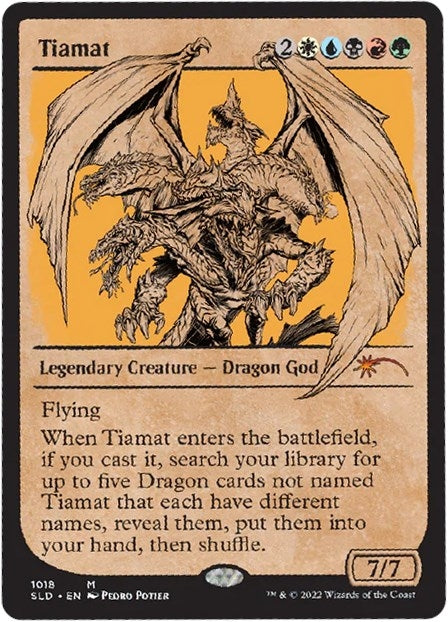 Image for Tiamat (Showcase) (Secret Lair Drop Series) (1017) - Magic: The Gathering