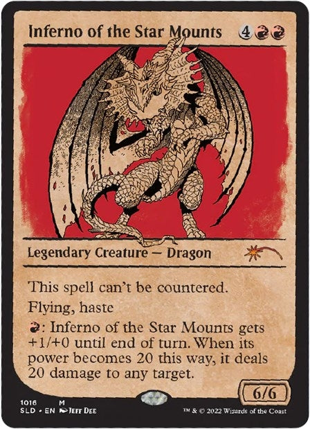 Image for Inferno of the Star Mounts (Showcase) (Secret Lair Drop Series) (1015) - Magic: The Gathering