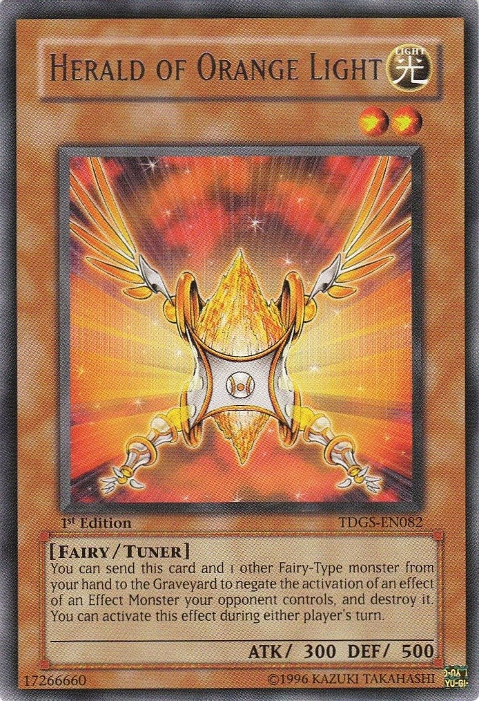 Image for Herald of Orange Light (The Duelist Genesis) (TDGS-EN082) - YuGiOh