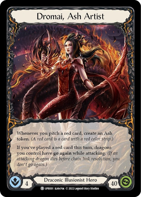 Image for Dromai, Ash Artist // Dromai (Uprising) (UPR001//UPR002) - Flesh and Blood TCG
