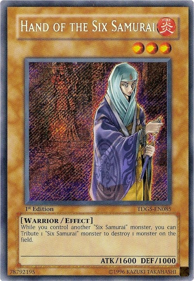 Image for Hand of the Six Samurai (The Duelist Genesis) (TDGS-EN085) - YuGiOh