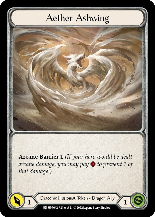 Image for Aether Ashwing // Ash (Uprising) (UPR042//UPR043) - Flesh and Blood TCG