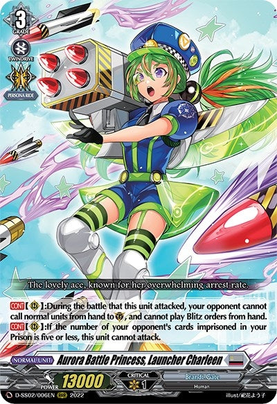 Image for Aurora Battle Princess, Launcher Charleen (D-SS02: Festival Collection 2022) (D-SS02/006EN) - Cardfight Vanguard