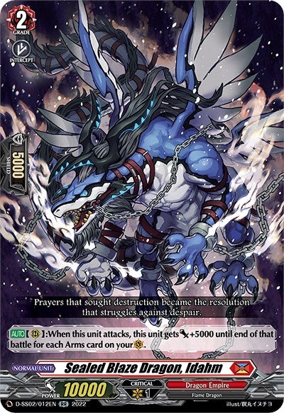 Image for Sealed Blaze Dragon, Idahm (D-SS02: Festival Collection 2022) (D-SS02/012EN) - Cardfight Vanguard