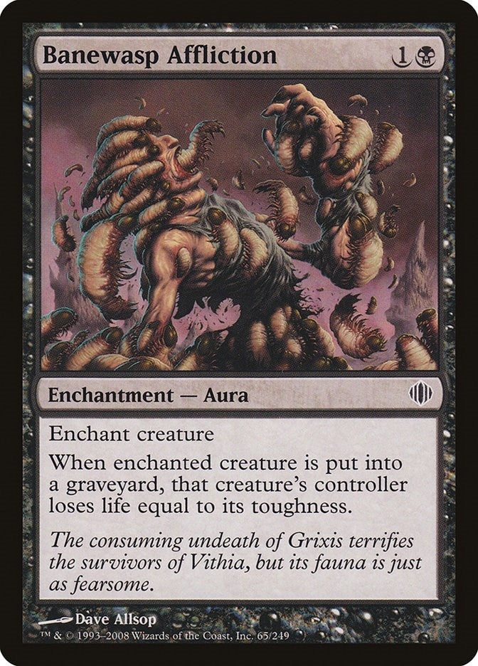 Image for Banewasp Affliction (Shards of Alara) (65) - Magic: The Gathering