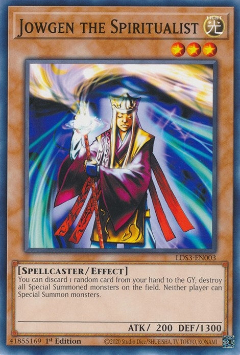 Image for Jowgen the Spiritualist (Legendary Duelists: Season 3) (LDS3-EN003) - YuGiOh