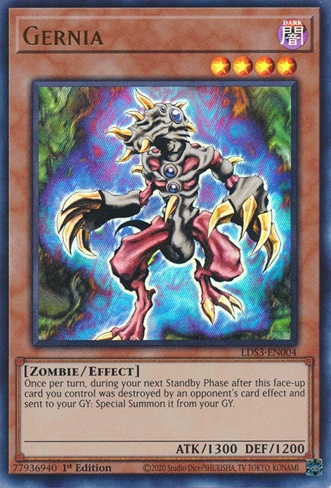 Image for Gernia (Legendary Duelists: Season 3) (LDS3-EN004) - YuGiOh