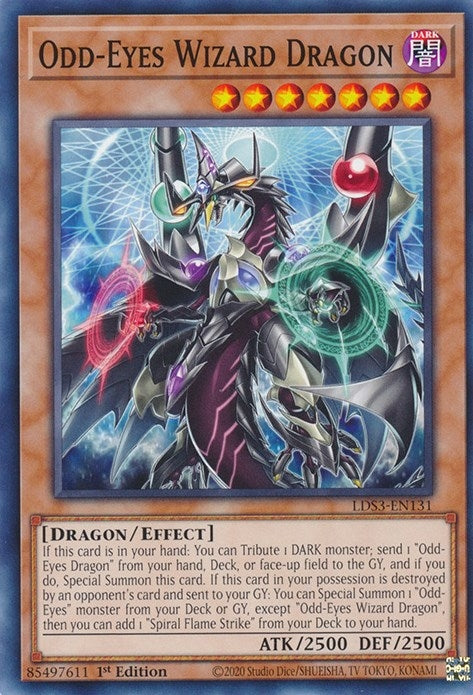 Image for Odd-Eyes Wizard Dragon (Legendary Duelists: Season 3) (LDS3-EN131) - YuGiOh