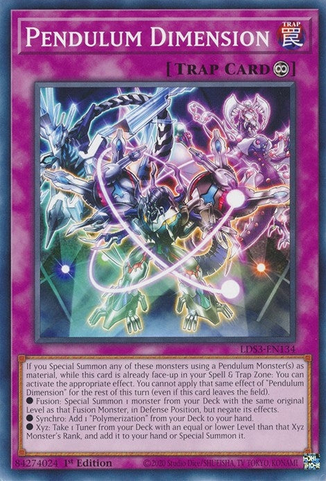 Image for Pendulum Dimension (Legendary Duelists: Season 3) (LDS3-EN134) - YuGiOh