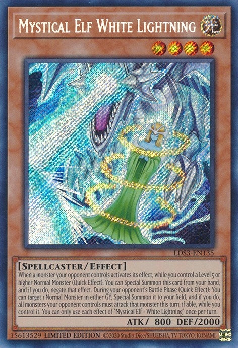 Image for Mystical Elf White Lightning (Legendary Duelists: Season 3) (LDS3-EN135) - YuGiOh