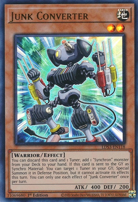 Image for Junk Converter (Legendary Duelists: Season 3) (LDS3-EN118) - YuGiOh