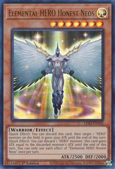 Image for Elemental HERO Honest Neos (Legendary Duelists: Season 3) (LDS3-EN102) - YuGiOh