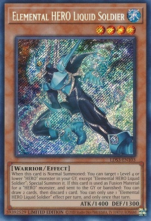 Image for Elemental HERO Liquid Soldier (Legendary Duelists: Season 3) (LDS3-EN103) - YuGiOh