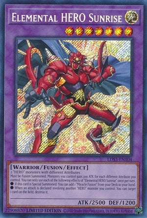 Image for Elemental HERO Sunrise (Legendary Duelists: Season 3) (LDS3-EN104) - YuGiOh
