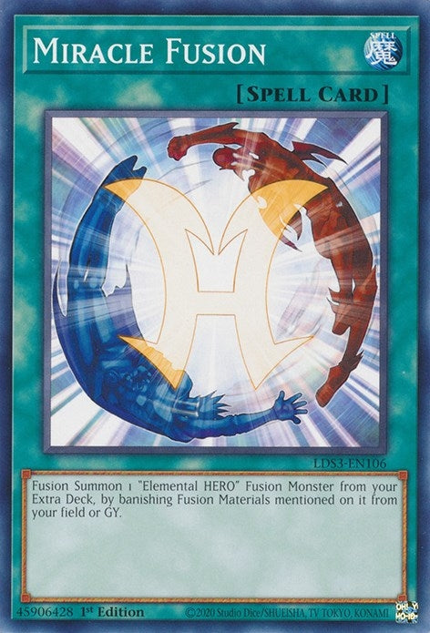 Image for Miracle Fusion (Legendary Duelists: Season 3) (LDS3-EN106) - YuGiOh