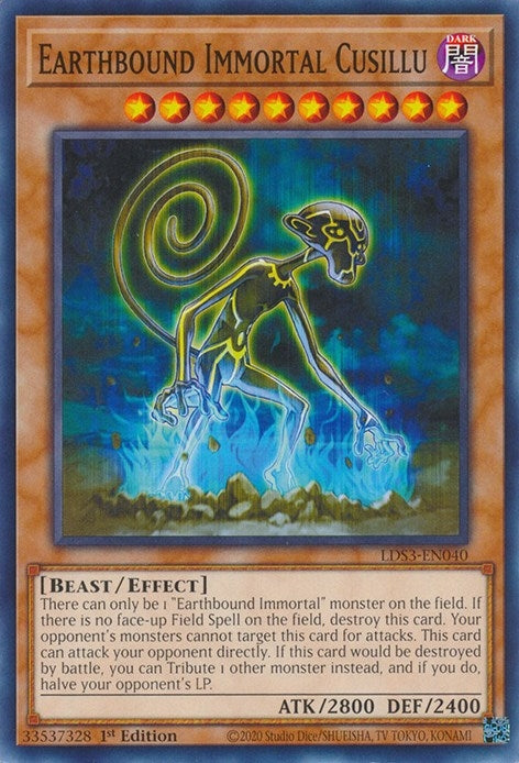 Image for Earthbound Immortal Cusillu (Legendary Duelists: Season 3) (LDS3-EN040) - YuGiOh