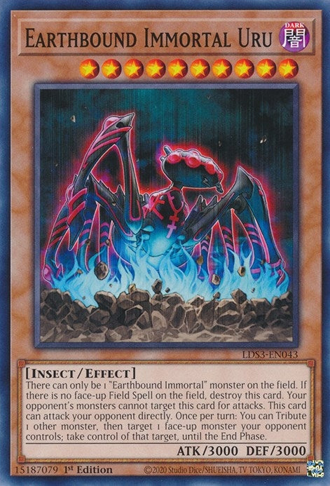 Image for Earthbound Immortal Uru (Legendary Duelists: Season 3) (LDS3-EN043) - YuGiOh