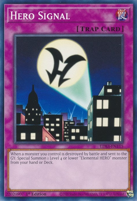 Image for Hero Signal (Legendary Duelists: Season 3) (LDS3-EN115) - YuGiOh