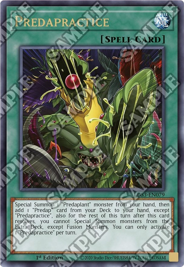 Image for Predapractice (Legendary Duelists: Season 3) (LDS3-EN079) - YuGiOh