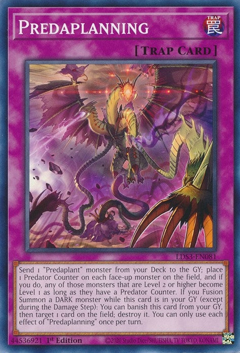 Image for Predaplanning (Legendary Duelists: Season 3) (LDS3-EN081) - YuGiOh